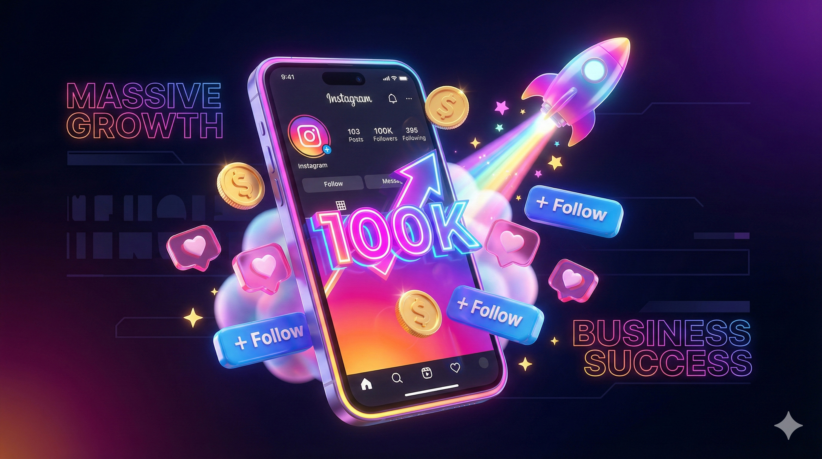 تصویر مقاله خرید فالوور اینستاگرام 🚀 راز فروش میلیونی پیج‌ها